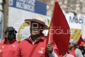 DÍA DEL TRABAJO . ANTORCHA MAGISTERIAL