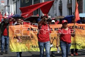 DÍA DEL TRABAJO . ANTORCHA MAGISTERIAL
