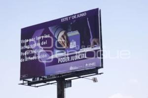 INE . ELECCIONES PODER JUDICIAL