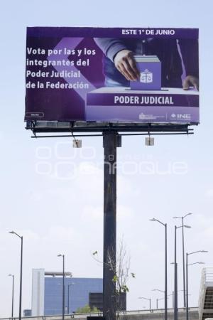 INE . ELECCIONES PODER JUDICIAL