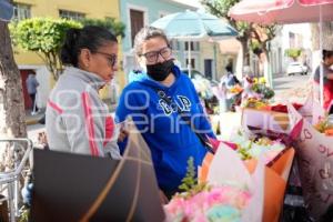 TLAXCALA . VENTA FLORES 10 MAYO