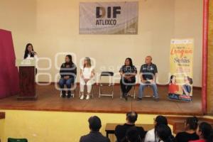 ATLIXCO . CURSO LENGUA DE SEÑAS