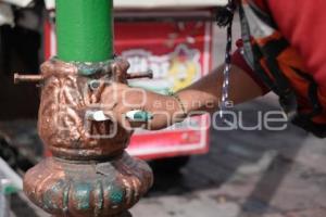 TLAXCALA . MANTENIMIENTO POSTES DE ALUMBRADO