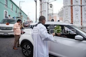 TLAXCALA . BENDICIÓN DE AUTOMÓVILES