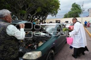 TLAXCALA . BENDICIÓN DE AUTOMÓVILES