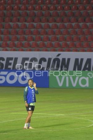 TLAXCALA . ENTRENAMIENTO SELECCIÓN MEXICANA