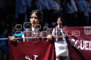 TLAXCALA . DESFILE SECUNDARIA TÉCNICA