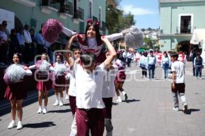 TLAXCALA . DESFILE SECUNDARIA TÉCNICA