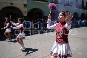 TLAXCALA . DESFILE SECUNDARIA TÉCNICA