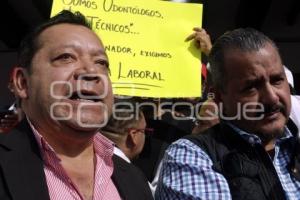 MANIFESTACIÓN TRABAJADORES DE LA SALUD