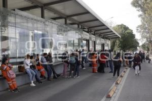 PROTESTA . SERVICIO DE LIMPIA