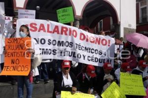 MANIFESTACIÓN TRABAJADORES DE LA SALUD
