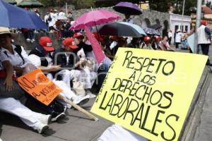 MANIFESTACIÓN TRABAJADORES DE LA SALUD