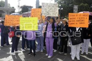 MANIFESTACIÓN TRABAJADORES DE LA SALUD