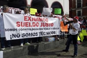MANIFESTACIÓN TRABAJADORES DE LA SALUD