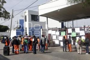 PROTESTA . SERVICIO DE LIMPIA