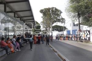 PROTESTA . SERVICIO DE LIMPIA