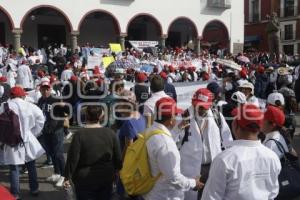 MANIFESTACIÓN TRABAJADORES DE LA SALUD