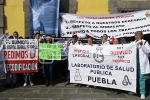 MANIFESTACIÓN TRABAJADORES DE LA SALUD