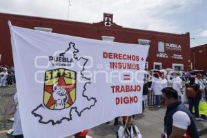 MANIFESTACIÓN TRABAJADORES DE LA SALUD