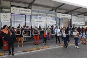 PROTESTA . SERVICIO DE LIMPIA