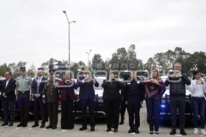 GOBIERNO ESTATAL . ENTREGA DE PATRULLAS
