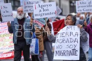 MANIFESTACIÓN . MIGRACIÓN