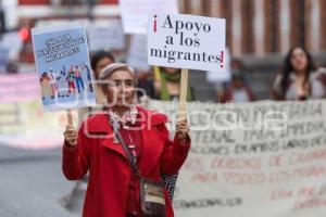 MANIFESTACIÓN . MIGRACIÓN