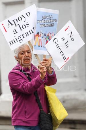 MANIFESTACIÓN . MIGRACIÓN