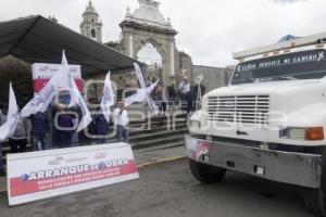 SAN ANDRÉS CHOLULA . REHABILITACIÓN DE CALLES