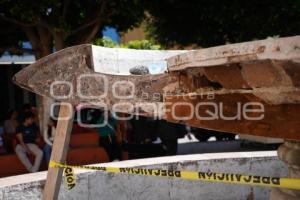 TLAXCALA . RESTAURACIÓN DE FUENTE