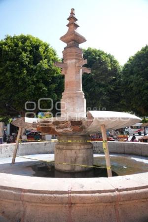 TLAXCALA . RESTAURACIÓN DE FUENTE