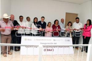 ATLIXCO . INAUGURACIÓN CENTRO AGRARIO