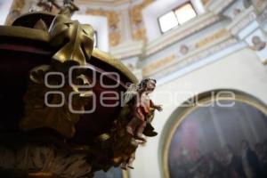 TLAXCALA . RESTAURACIÓN PARROQUIA SANTA ANA