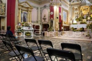 TLAXCALA . RESTAURACIÓN PARROQUIA SANTA ANA