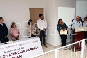 ATLIXCO . INAUGURACIÓN CENTRO AGRARIO