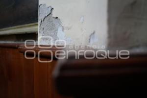 TLAXCALA . RESTAURACIÓN PARROQUIA SANTA ANA