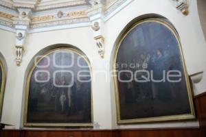 TLAXCALA . RESTAURACIÓN PARROQUIA SANTA ANA