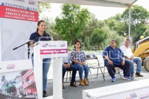 SAN ANDRÉS CHOLULA . REHABILITACIÓN DE CALLE