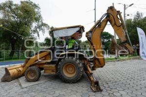 SAN ANDRÉS CHOLULA . REHABILITACIÓN DE CALLE