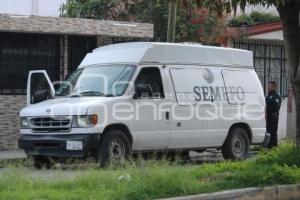 CADÁVER MUJER . COLONIA SNTE