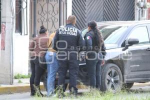 CADÁVER MUJER . COLONIA SNTE