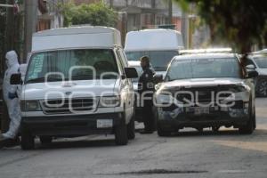 CADÁVER MUJER . COLONIA SNTE