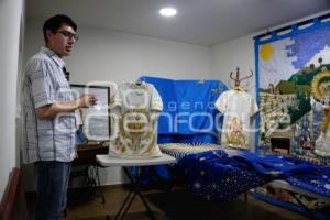 TLAXCALA . BORDADO VIRGEN DE LA CARIDAD