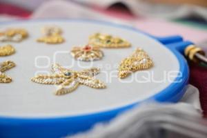 TLAXCALA . BORDADO VIRGEN DE LA CARIDAD