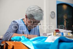 TLAXCALA . BORDADO VIRGEN DE LA CARIDAD