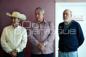 TLAXCALA . VISITA LUISA ALCALDE