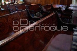 TLAXCALA . RESTAURACIÓN PARROQUIA SANTA ANA