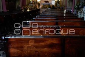 TLAXCALA . RESTAURACIÓN PARROQUIA SANTA ANA