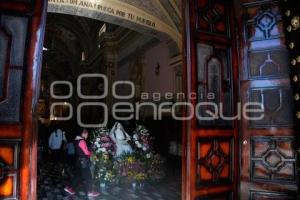 TLAXCALA . RESTAURACIÓN PARROQUIA SANTA ANA